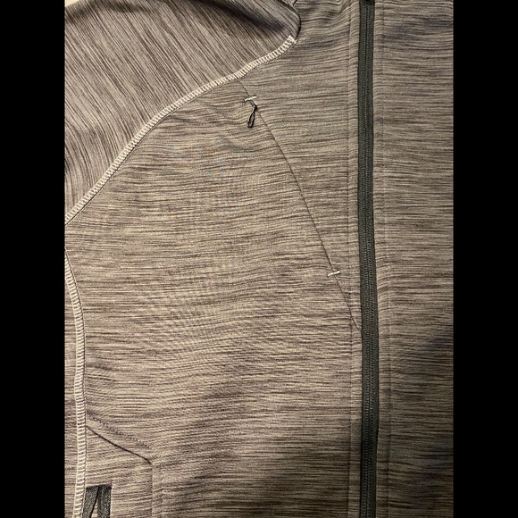 North End Sport Jacket Men’s L Gray Full Zip PIZZA HUT Logo NWOT - Picture 7 of 14